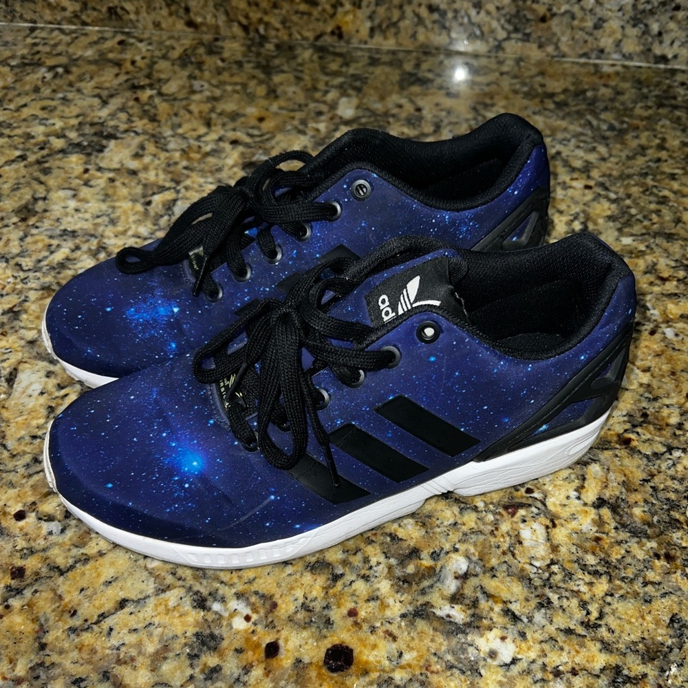 Adidas Kids Galaxy Blue Sneakers